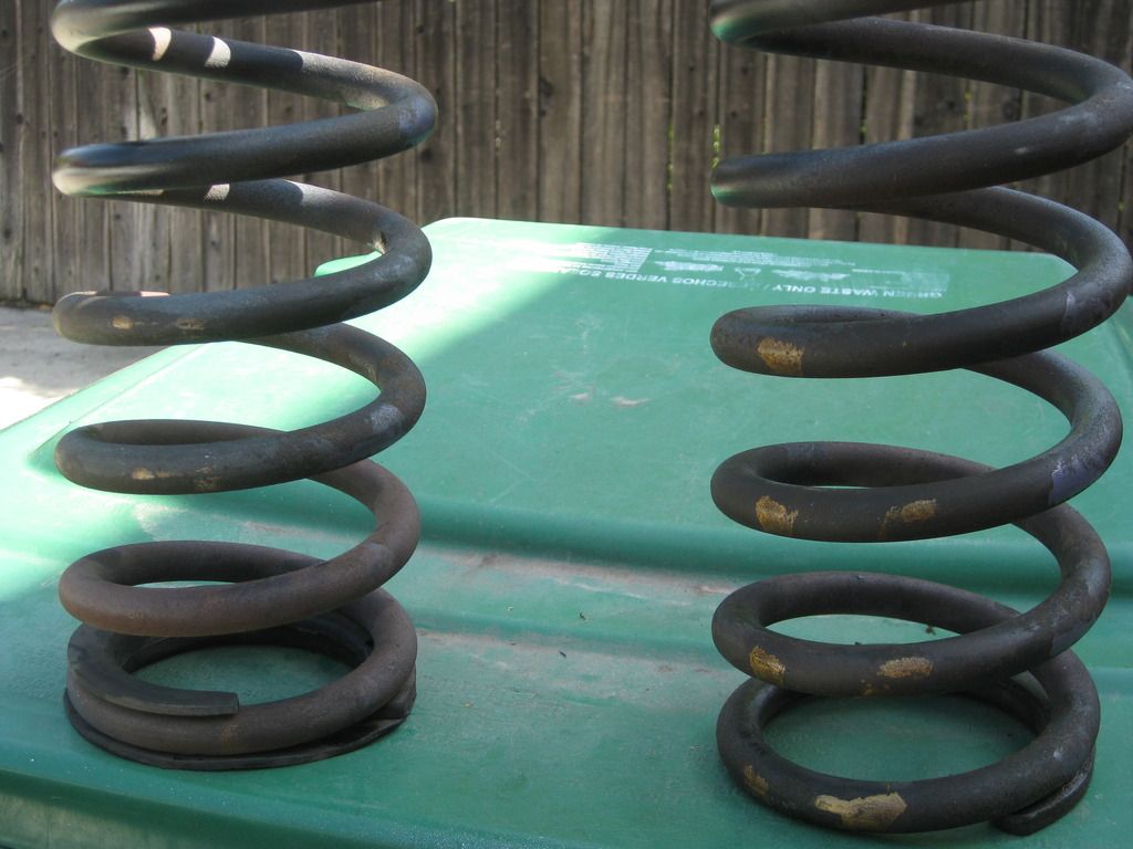 Front Coil SpringsThree Paint Stripes